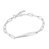 Silver Geometric Chunky Chain Bracelet