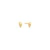 Gold Arrow Stud Earrings