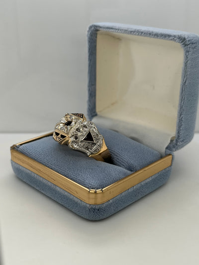 Masonic Ring Semi Mount