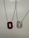 College Spirit Brass "O" Necklace