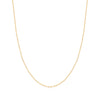 Gold Mini Link Charm Chain Necklace