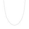 Silver Mini Link Charm Chain Necklace