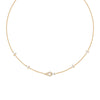 Gold Geometric Satellite Necklace