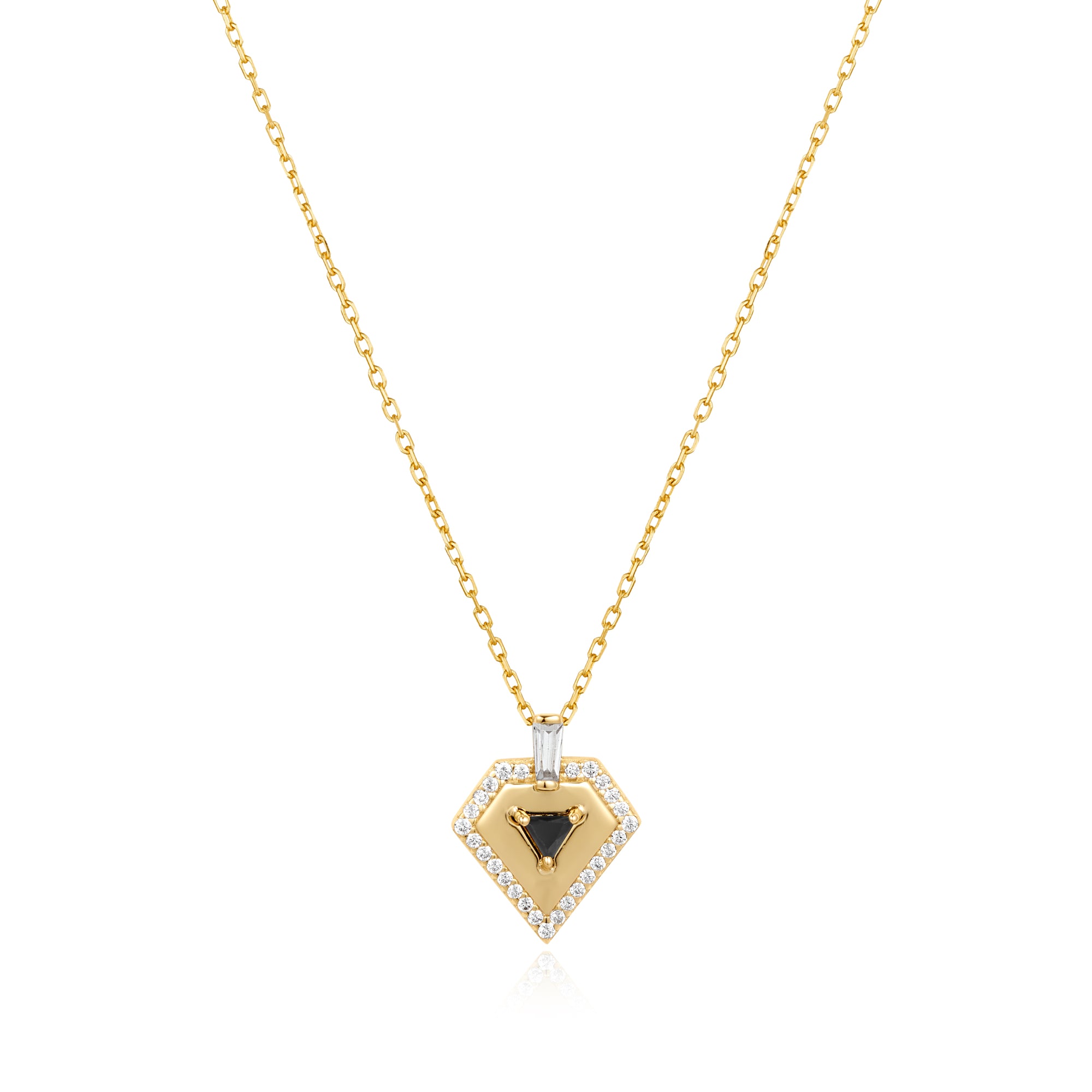 Gold Geometric Necklace