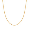 Gold Shiny Curb Necklace