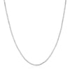 Silver Box Link Chain Necklace