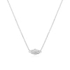 Silver Pavé Sparkle Necklace