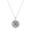 Silver Astrolabe Necklace