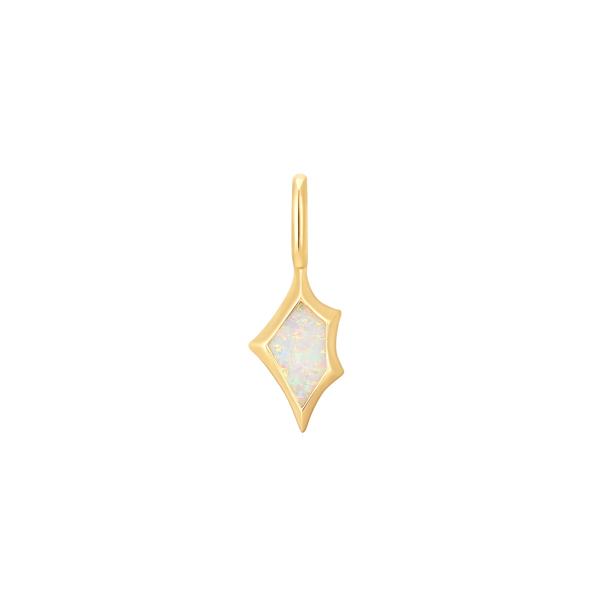 Gold Kyoto Opal Charm