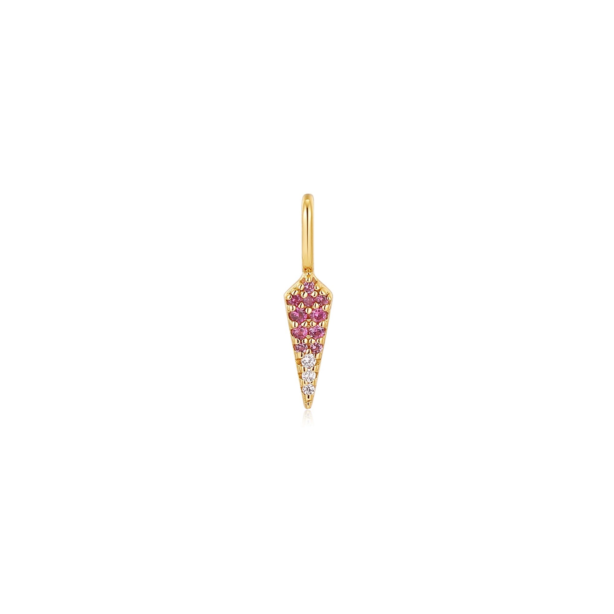 Gold Ombré Pink Charm