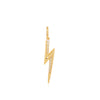 Gold Lightning Charm