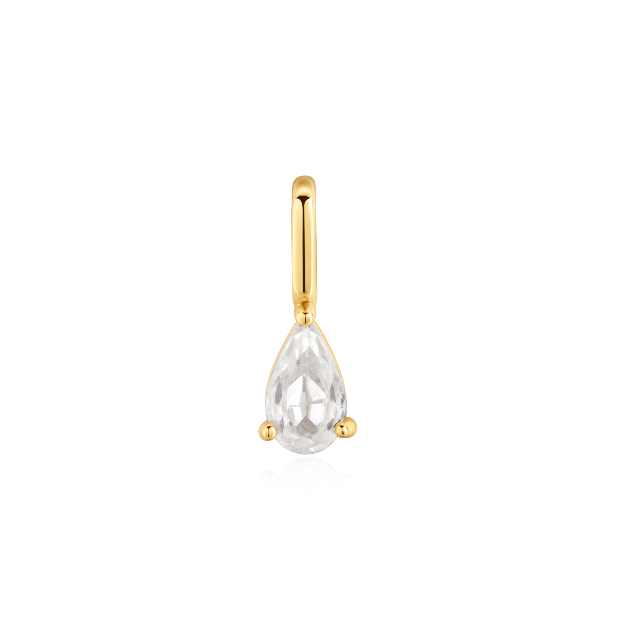 Gold Tear Drop Charm