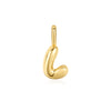 Gold L Letter Charm