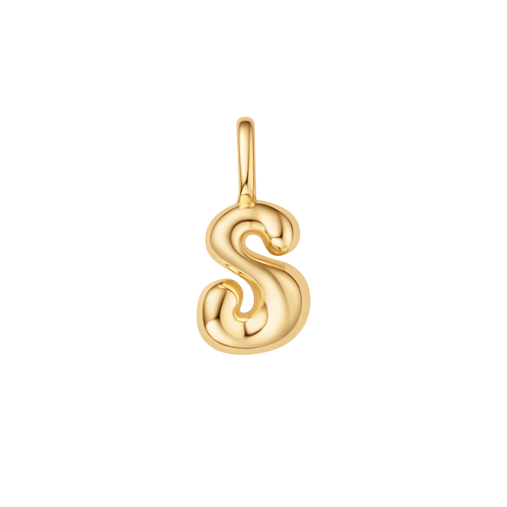 Gold S Letter Charm