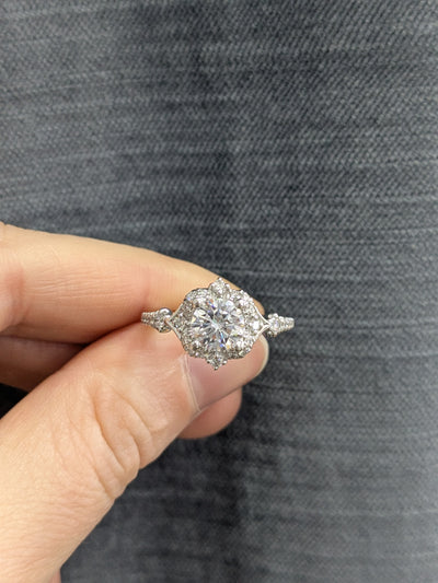 Veronique Semi- Mount Engagement Ring