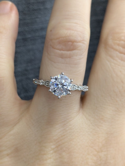 Olivia Semi- Mount Engagement Ring