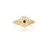 Gold Star Signet Ring