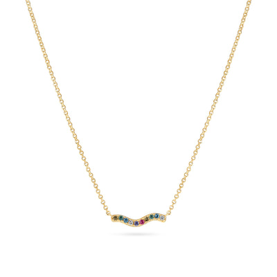 ELLERA WAVES NECKLACE