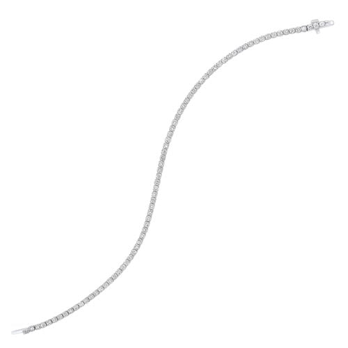 Diamond Tennis Bracelet in 14k White Gold (1 ct. tw.)