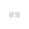 14KT WHITE GOLD 1/2 CTW Gemstone Earrings