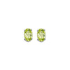 14KT WHITE GOLD 1/2 CTW Gemstone Earrings