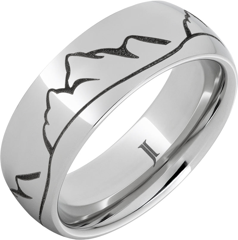 Serinium® Mountain Scene Ring