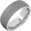 Serinium® Classic Dome Ring with Sandblast Finish